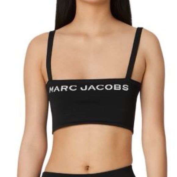 Marc Jacobs Black Crop Top - Picture 1 of 2